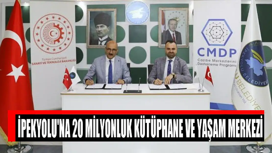  İpekyolu'na 20 milyonluk kütüphane ve yaşam merkezi