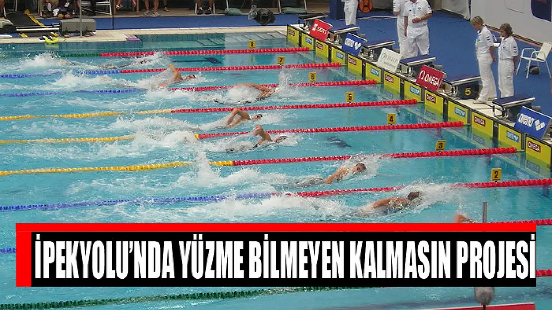 İpekyolu'nda Yüzme Bilmeyen Kalmasın projesi