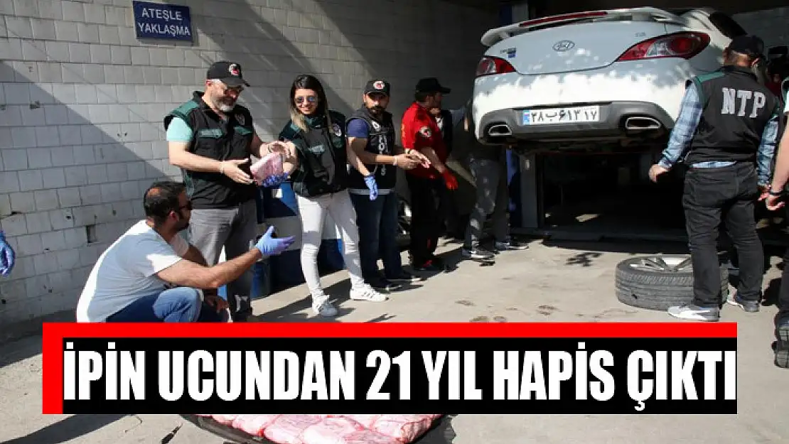 İpin ucundan 21 yıl hapis çıktı