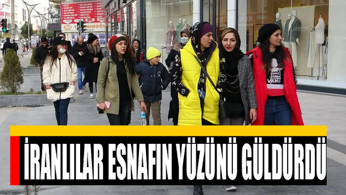 İranlılar esnafın yüzünü güldürdü