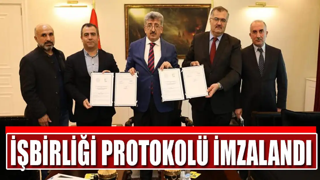 İŞBİRLİĞİ PROTOKOLÜ İMZALANDI