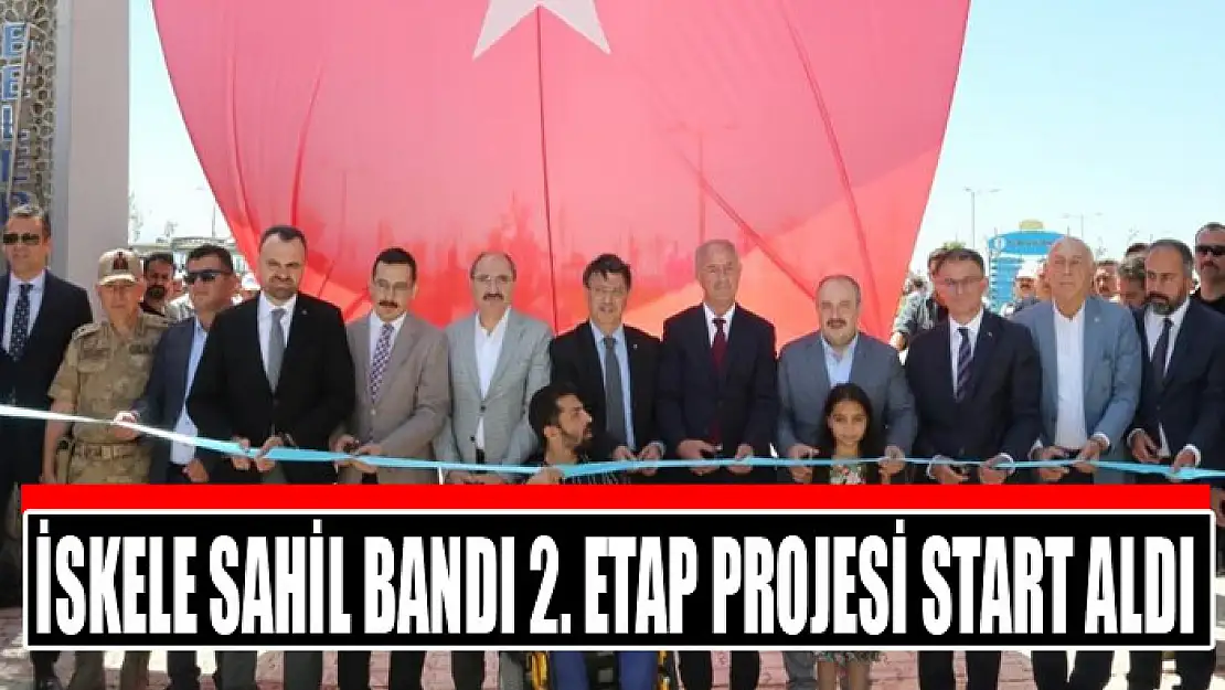 İskele Sahil Bandı 2. Etap Projesi start aldı