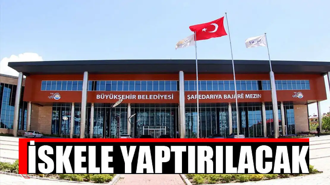 İskele yaptırılacak