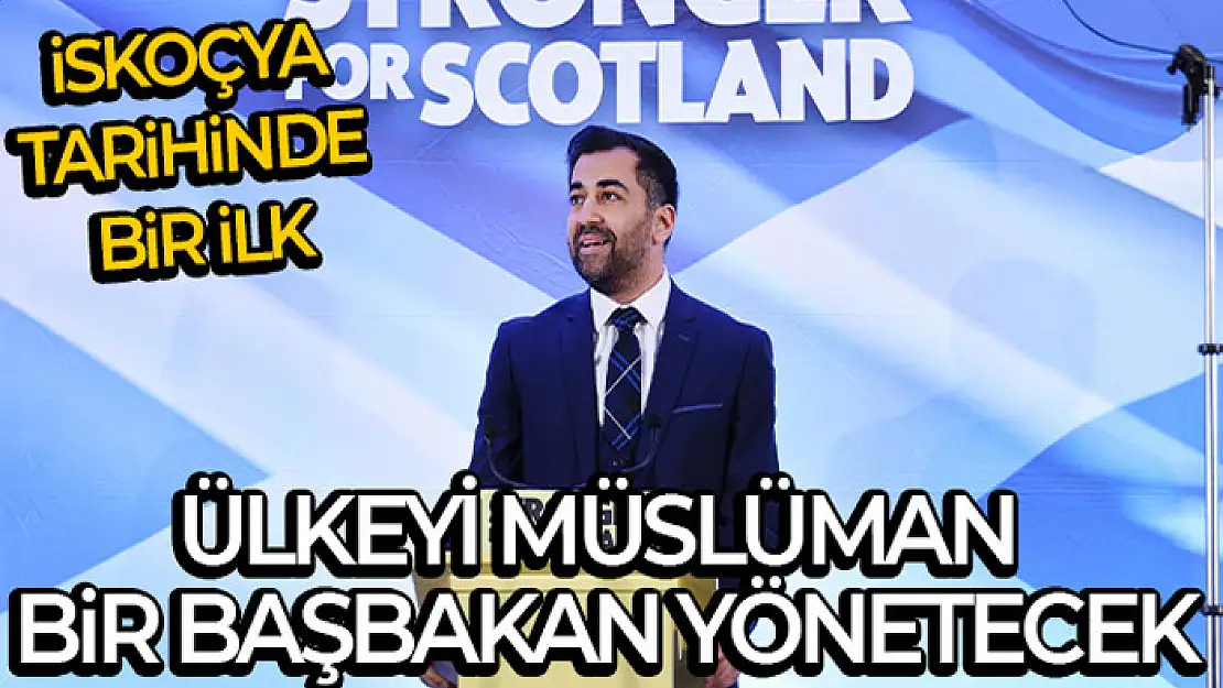 İskoçya Ulusal Partisi'nin yeni lideri Humza Yousaf oldu