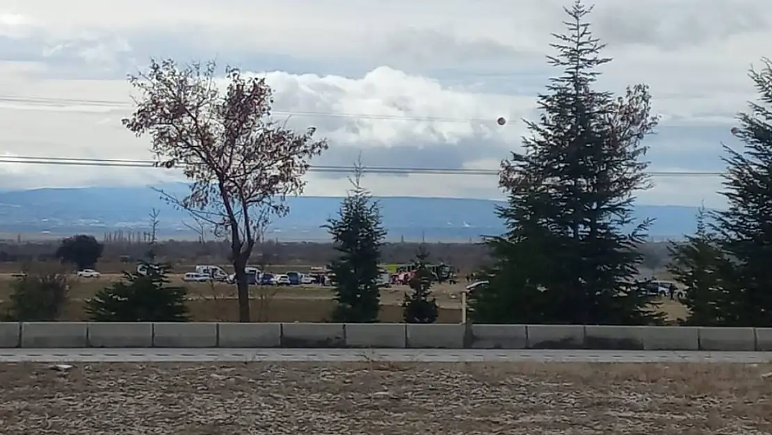 Isparta'da askeri helikopter düştü