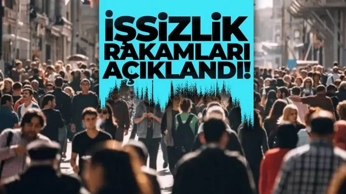 İşsizlik rakamları açıklandı