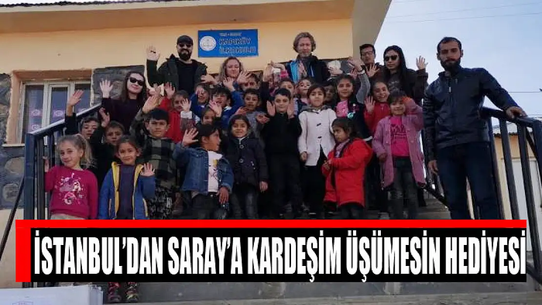 İstanbul'dan Saray'a Kardeşim Üşümesin hediyesi