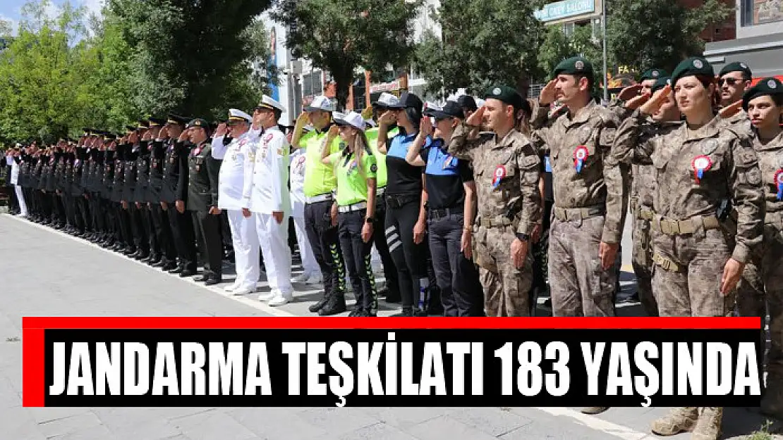 Jandarma Teşkilatı 183 yaşında