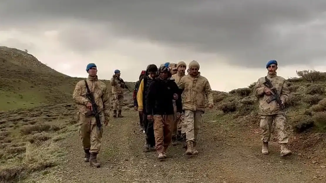 Jandarmadan düzensiz göçmen operasyonu