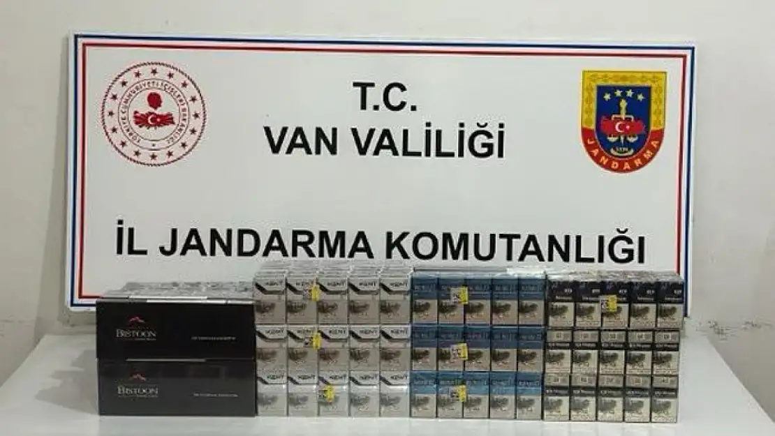 Jandarmadan kaçak sigara operasyonu