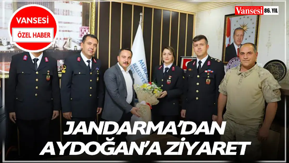 Jandarma'dan  Kaymakam Aydoğan'a ziyaret