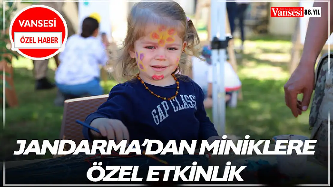 Jandarma'dan miniklere özel etkinlik