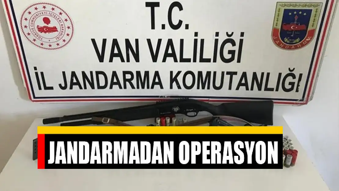 Jandarmadan operasyon