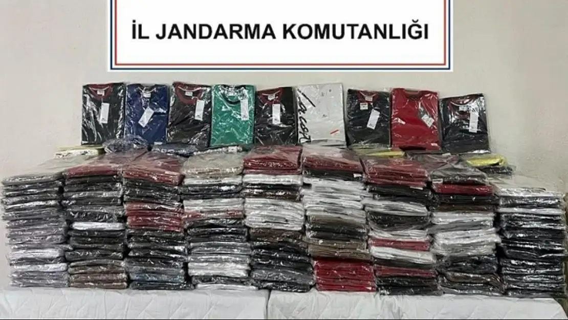 Jandarmadan tişört operasyonu