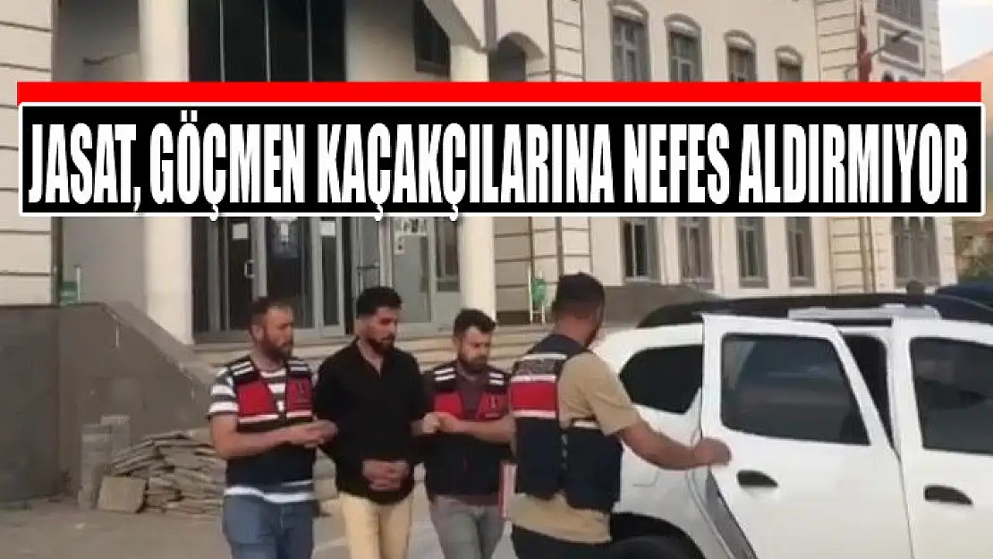 JASAT, göçmen kaçakçılarına nefes aldırmıyor