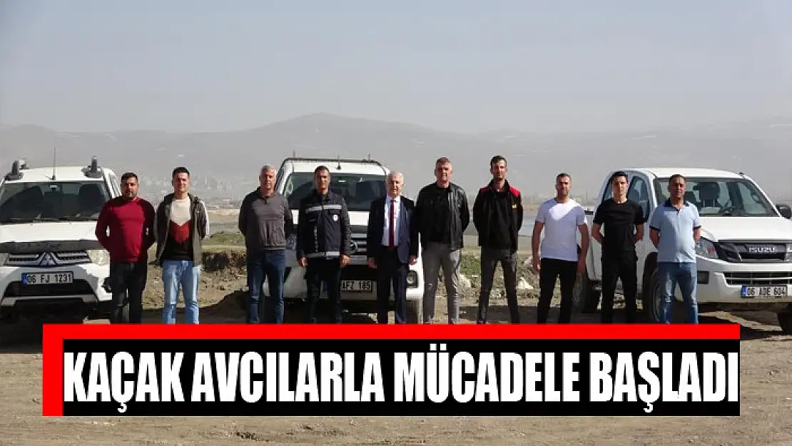 Kaçak avcılarla mücadele başladı