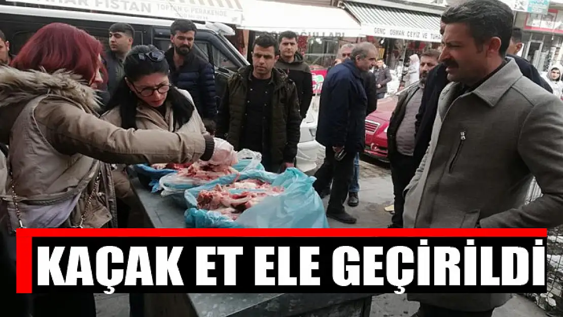 Kaçak et ele geçirildi