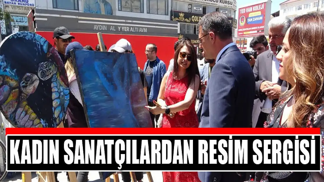 Kadın sanatçılardan resim sergisi