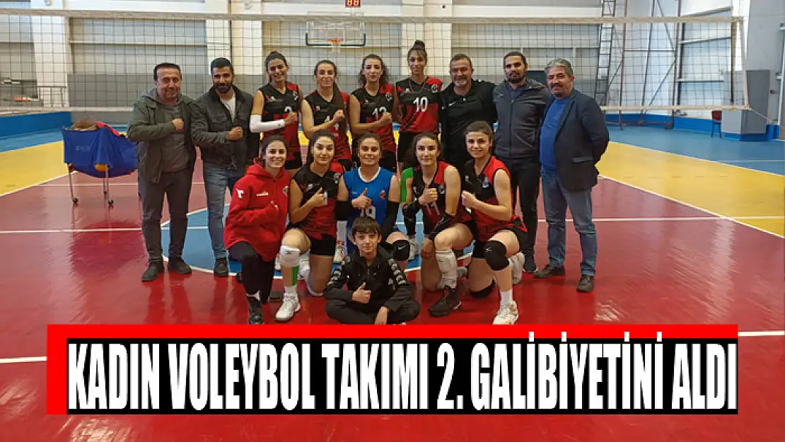 KADIN VOLEYBOL TAKIMI 2. GALİBİYETİNİ ALDI