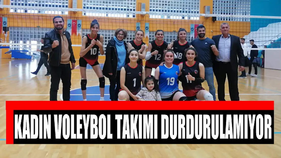 KADIN VOLEYBOL TAKIMI DURDURULAMIYOR