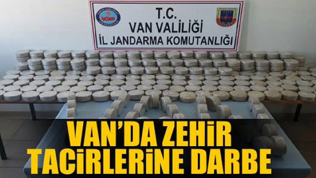 Van'da zehir tacirlerine darbe 