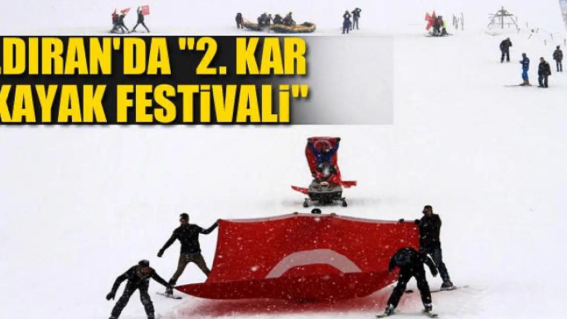 Çaldıran'da '2. kar ve kayak festivali'