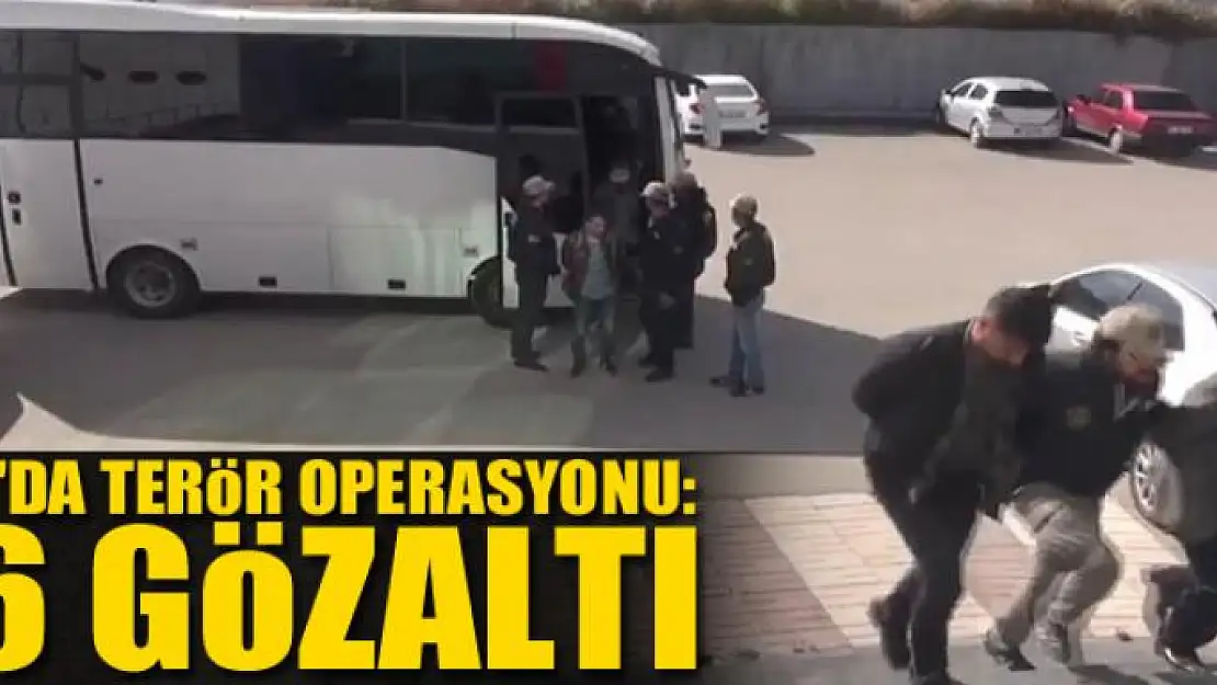 Van'da terör operasyonu: 16 gözaltı