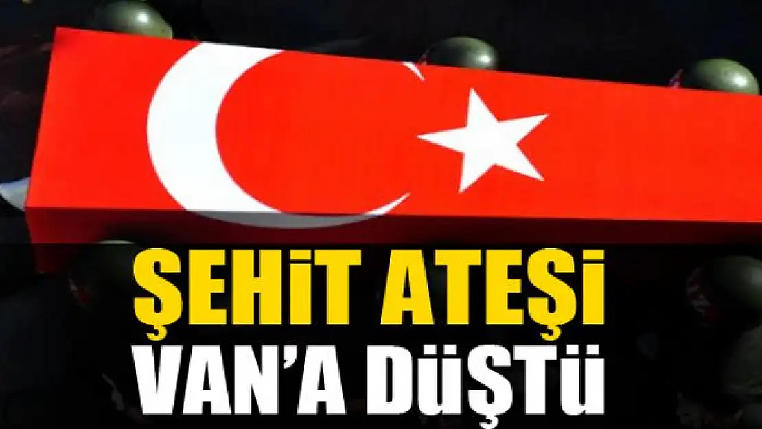 Şehit ateşi Van'a düştü 