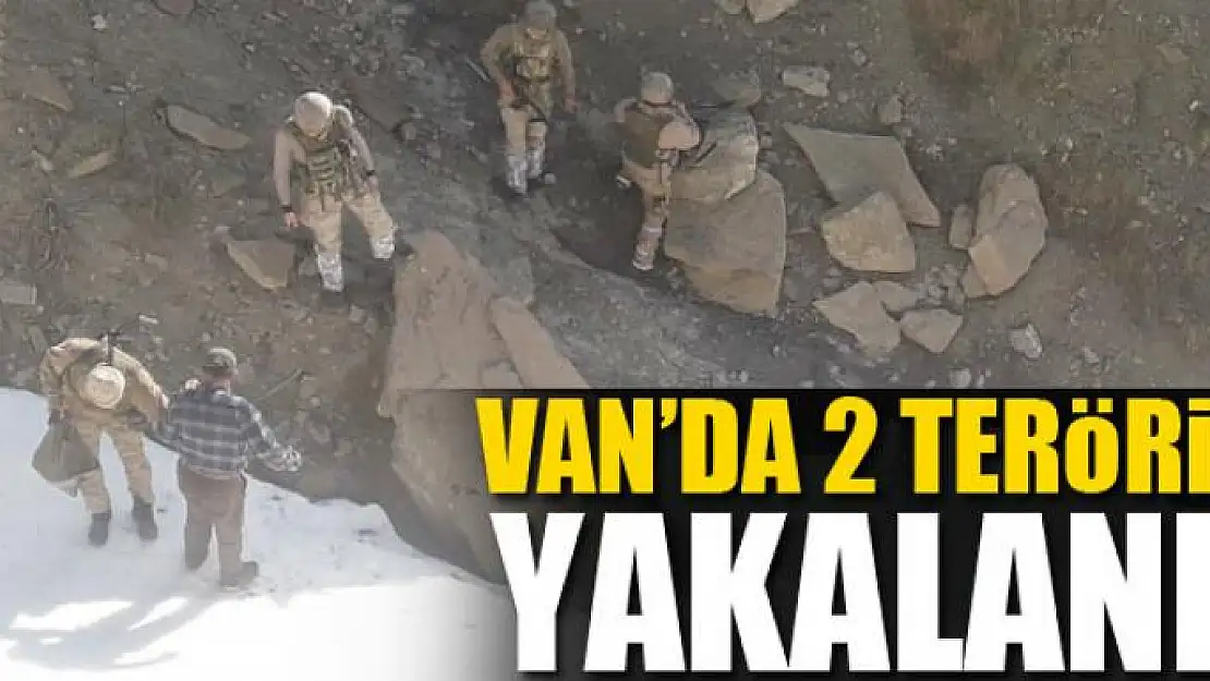 Van'da 2 terörist yakalandı