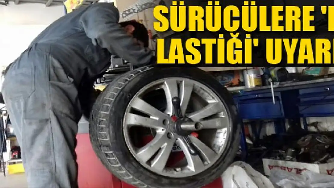 Sürücülere 'kış lastiği' uyarısı 