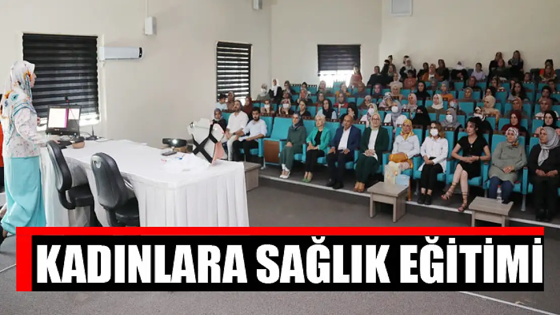 Kadınlara sağlık eğitimi