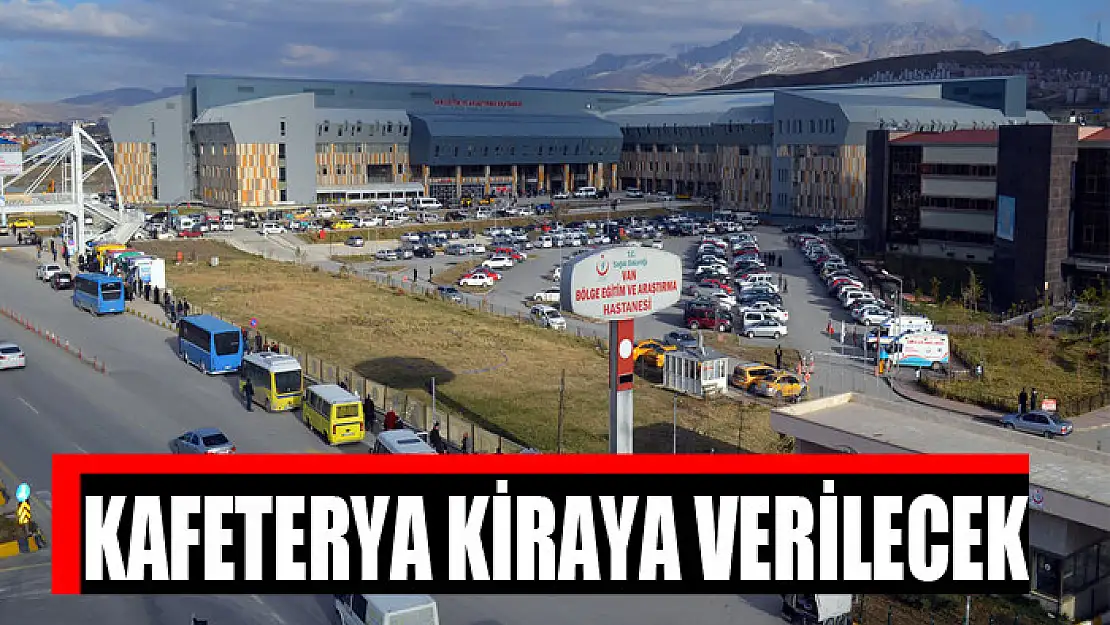 Kafeterya kiraya verilecek