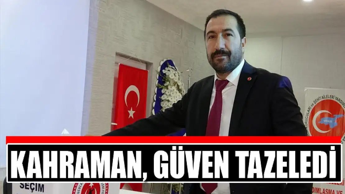 Kahraman, güven tazeledi