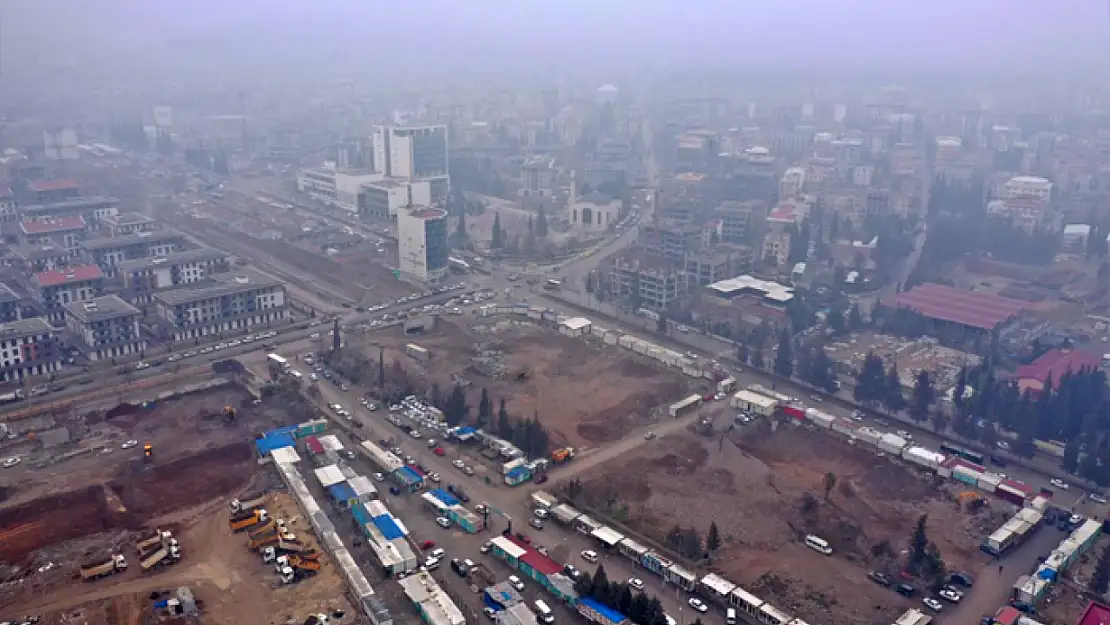 Kahramanmaraş şehir merkezinde yeniden inşa süreci