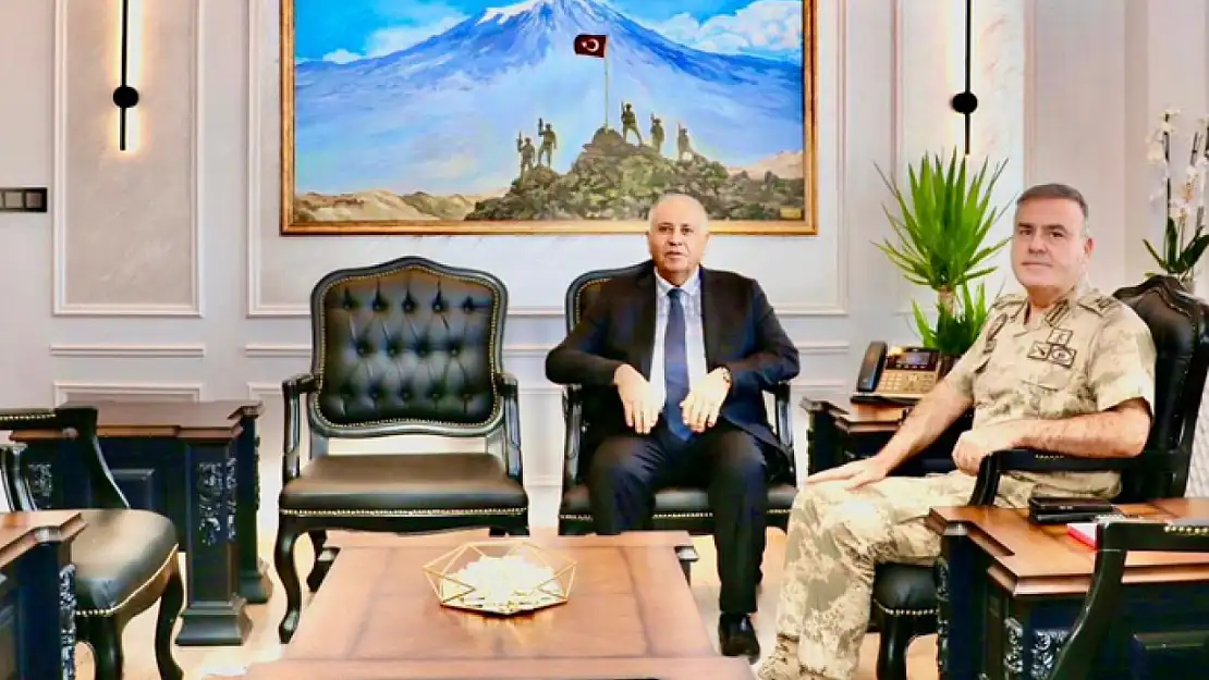 Kandaşoğlu'ndan Tuğgeneral Avkıran'a ziyaret