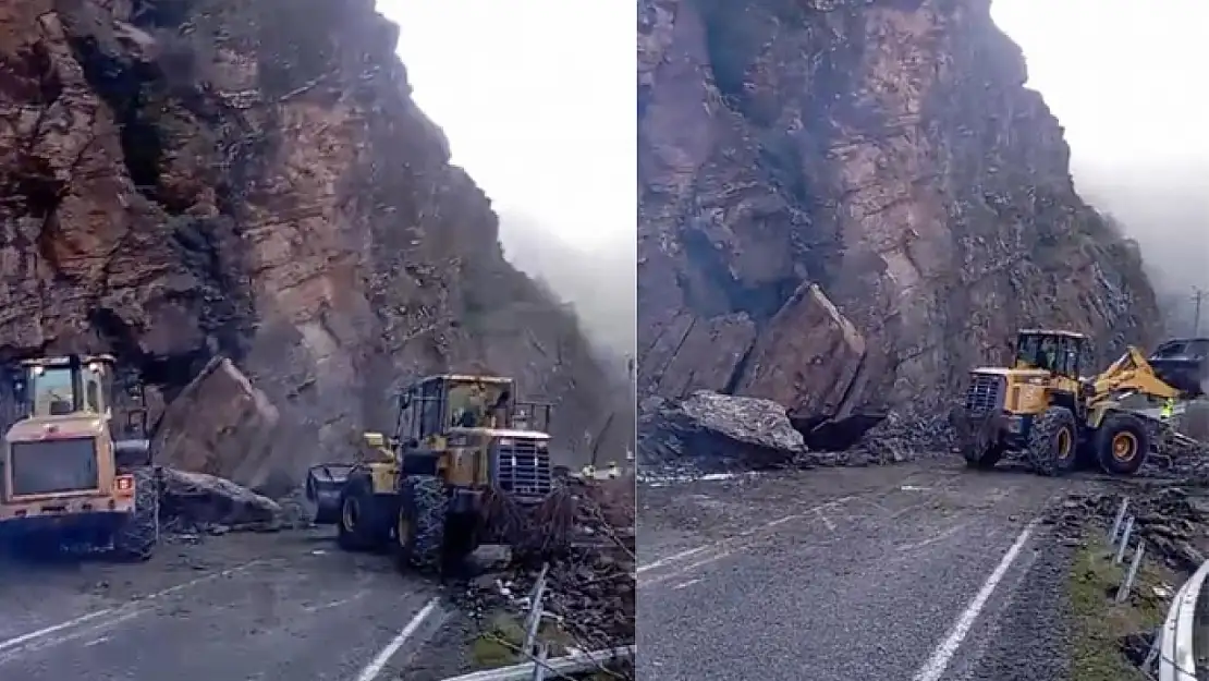 Kapanan yol ulaşıma açıldı