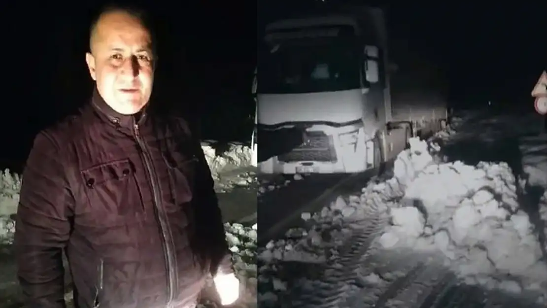 Kara yolu ulaşıma açıldı