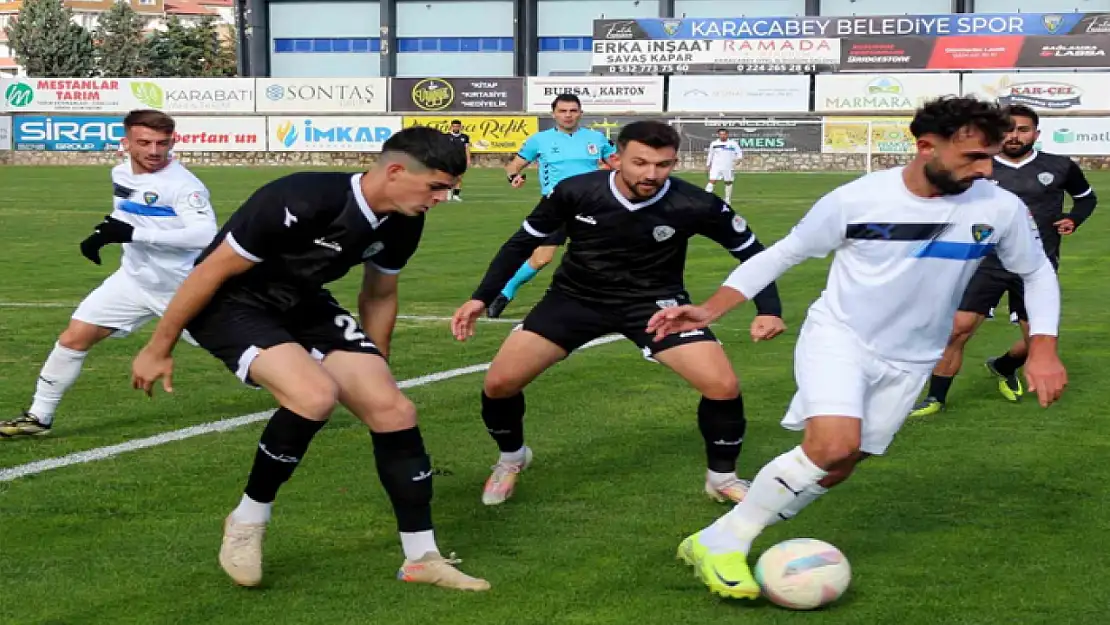 Karacabey Belediyespor sahasında kazandı