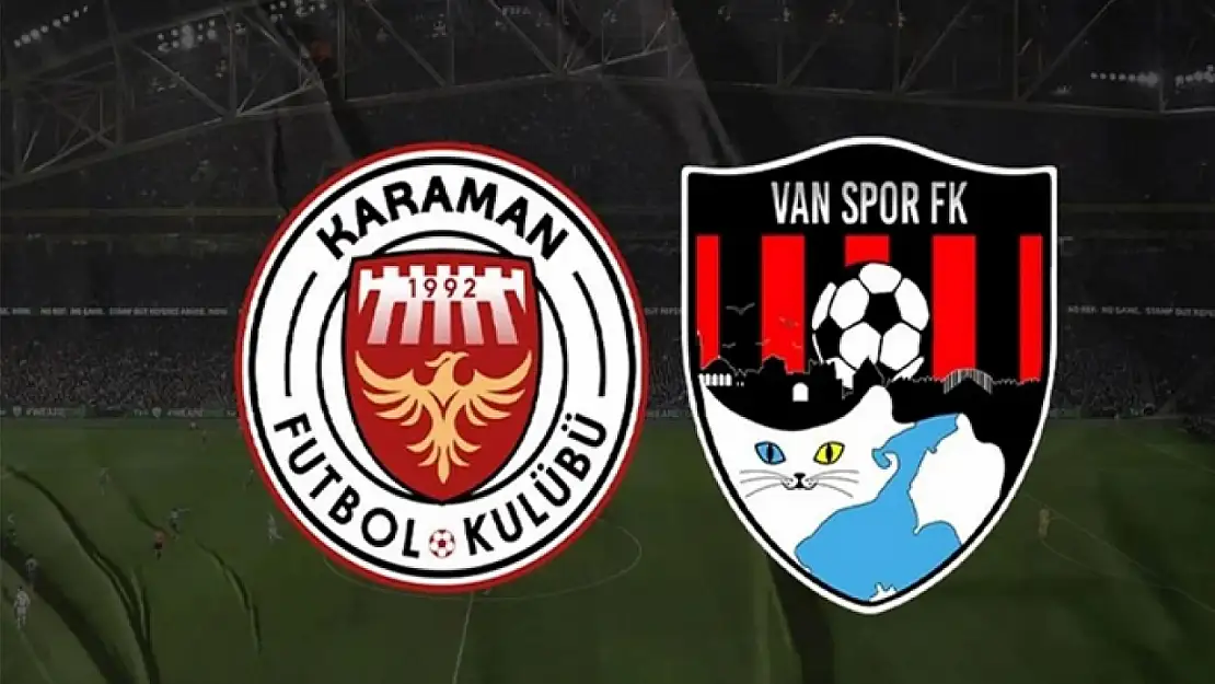 Karamanspor, Vanspor maçının ilk onbirleri belli oldu