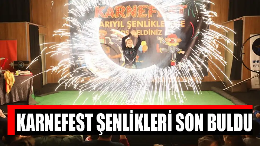 Karnefest şenlikleri son buldu