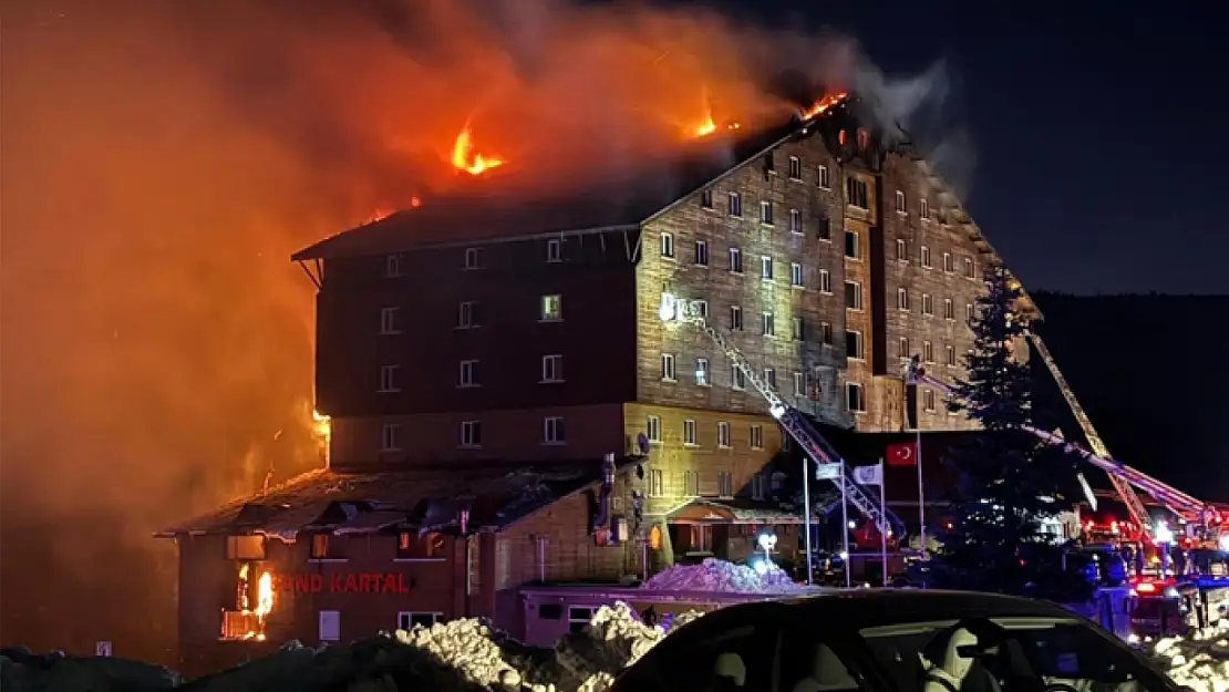 Kartalkaya'daki otel yangını soruşturmasında tutuklu sayısı 19 oldu