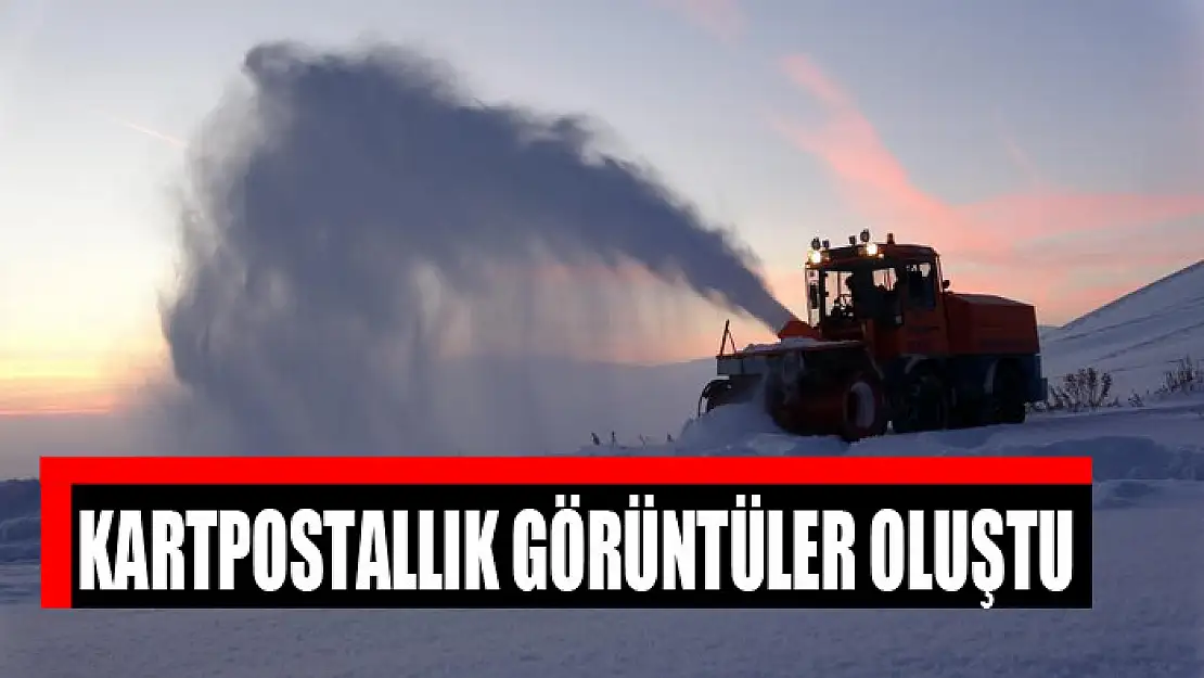 Kartpostallık görüntüler oluştu