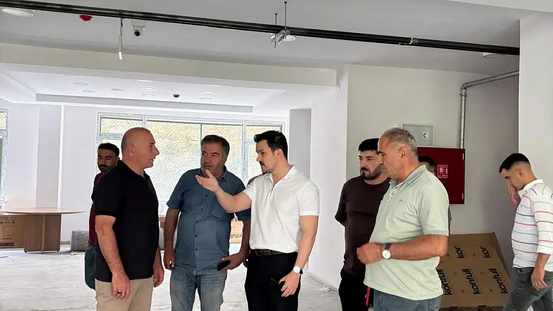 Kaymakam Arslanargun çalışmaları yerinde inceledi