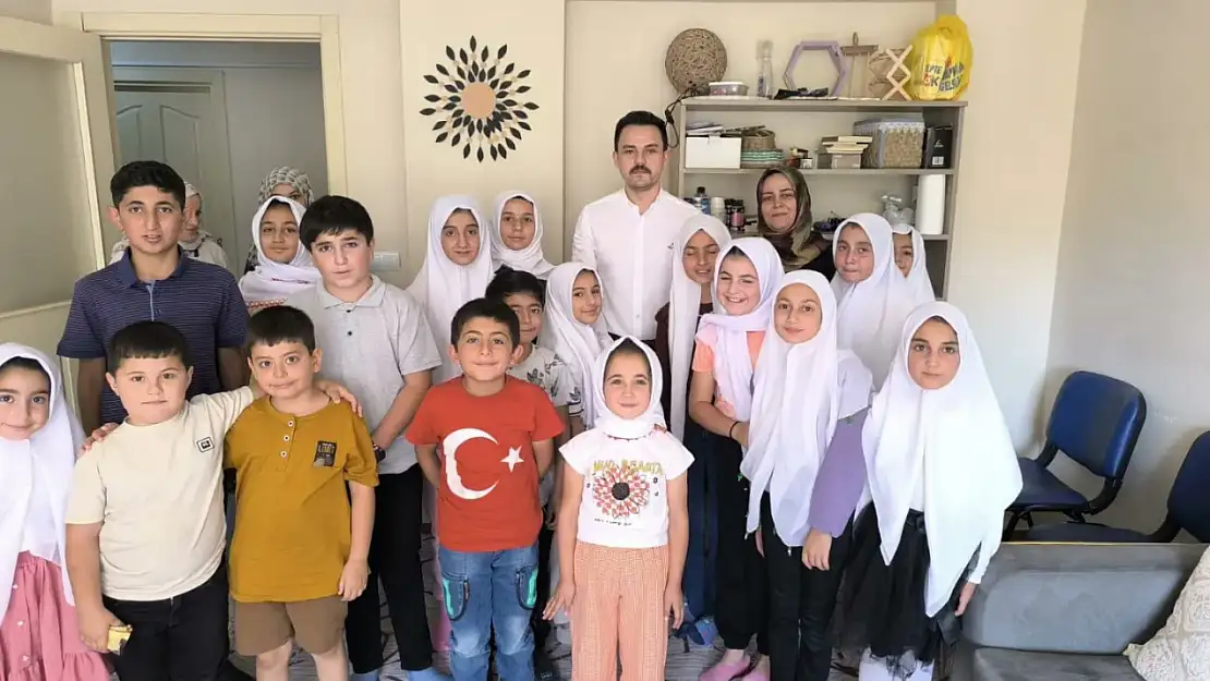 Kaymakam Arslanargun'dan öğrencilere ziyaret