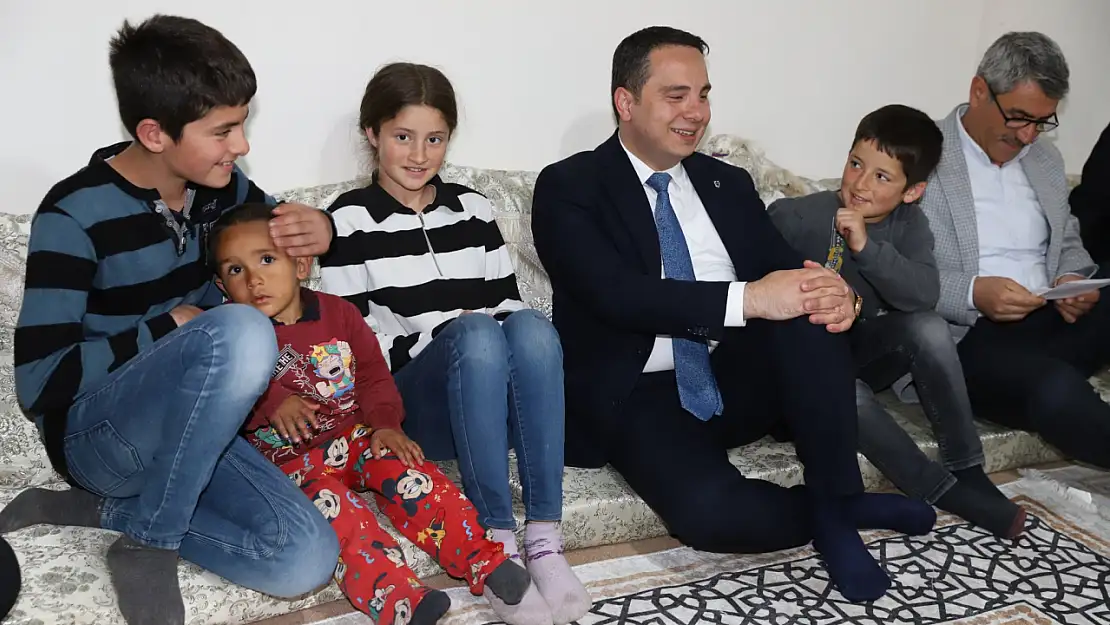 Kaymakam Aydoğan'dan ev ziyareti
