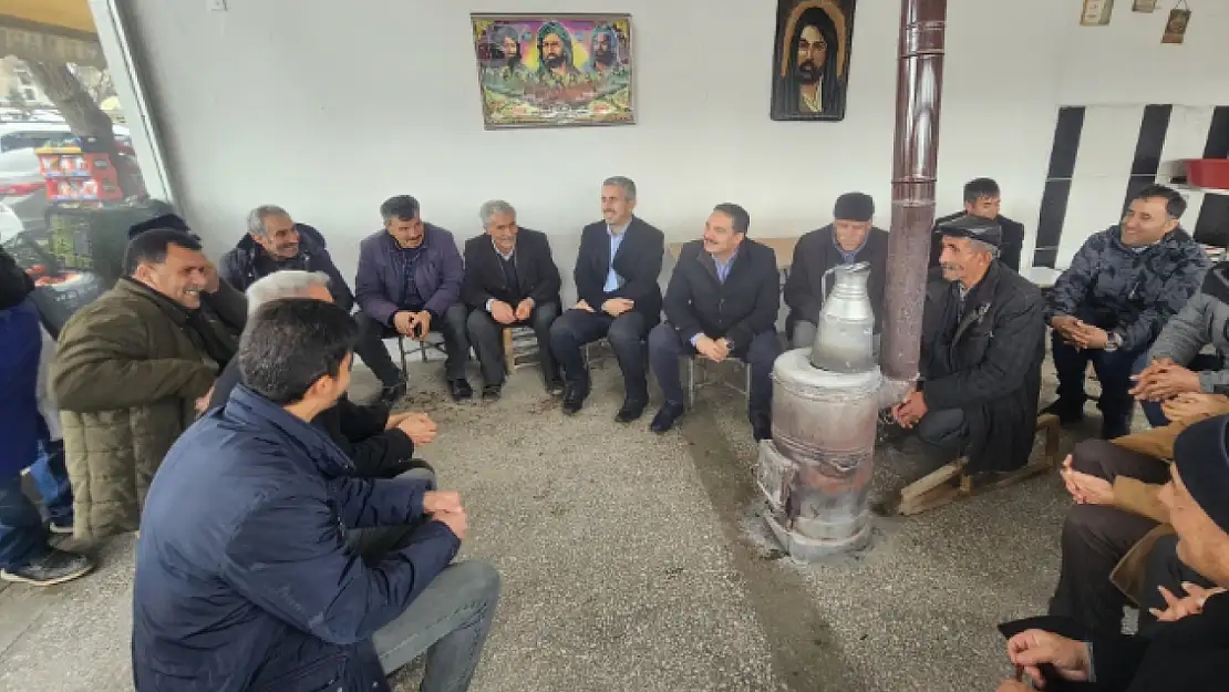 Kaymakam Aydoğan mahalle ziyaretlerine devam ediyor