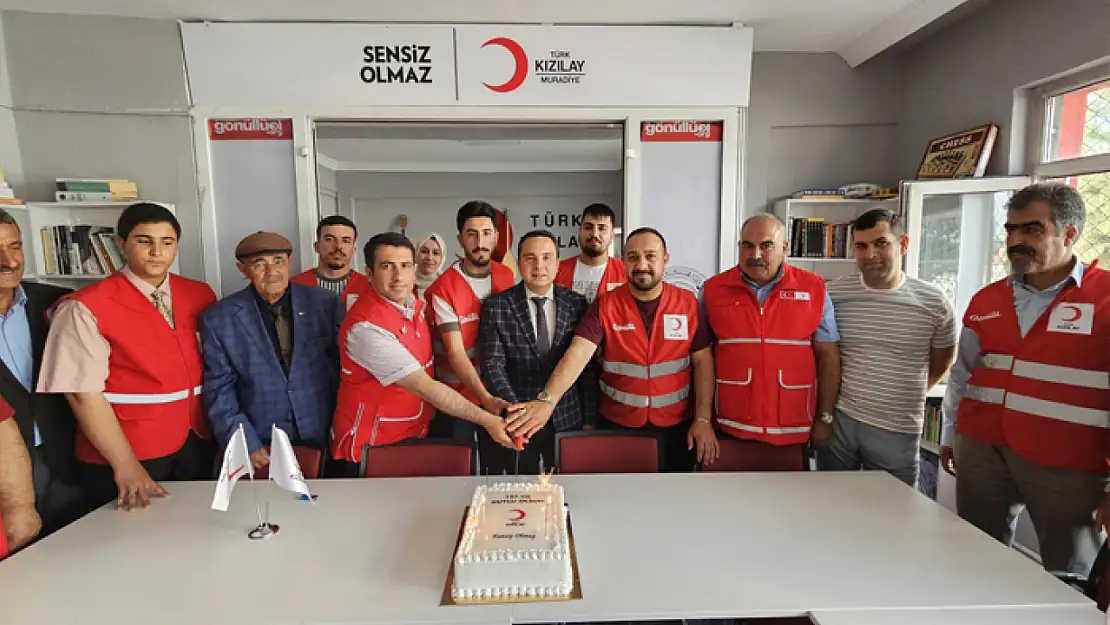 Kaymakam Aydoğan'ndan Kızılay'a ziyaret