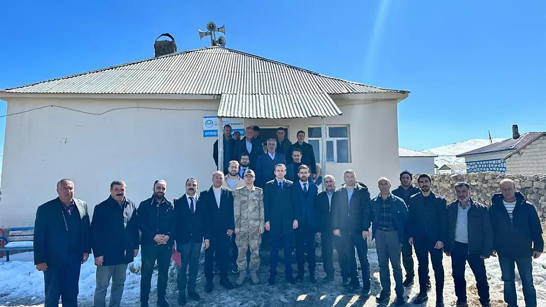 Kaymakam Bakan'dan Avcıbaşı mahallesine ziyaret