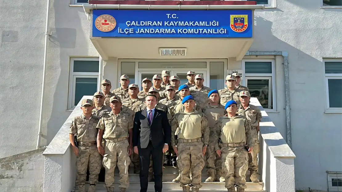 Kaymakam Bakan'dan Jandarma Teşkilatına ziyaret