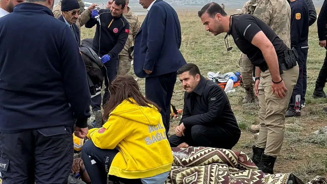Kaymakam Bulut 1 ölü 4 yaralıyla sonuçlanan kazayı yerinde inceledi